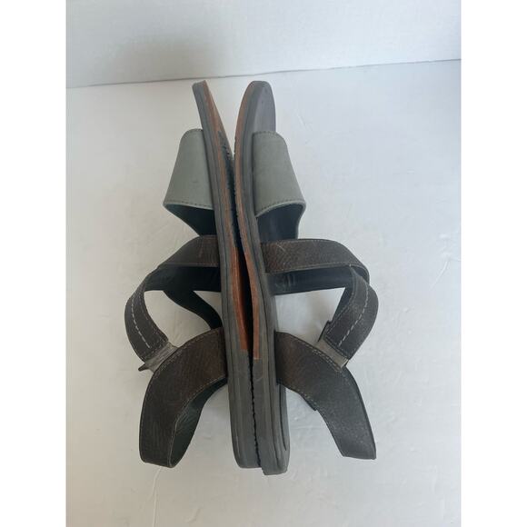 UGG AUSTRALIA MEN’S TUSTIN GRAY SANDALS 1004075 SANDALS SZ 13 - Picture 7 of 9